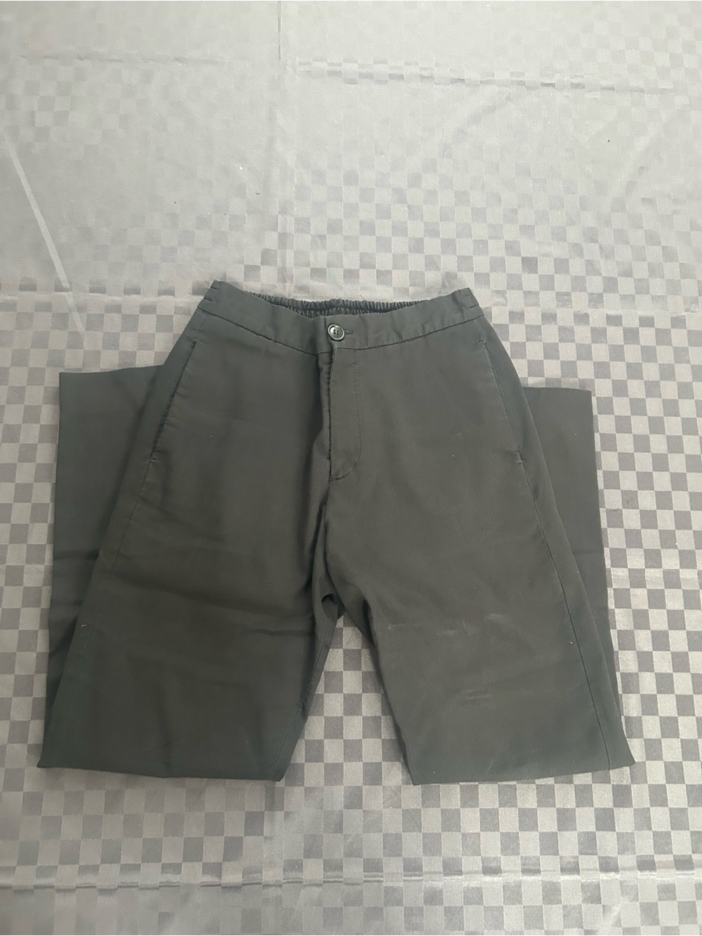 Black homme selected trousers